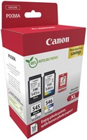 Inktcartridge Canon PG-545XL +  CL-546XL zwart + kleur-2
