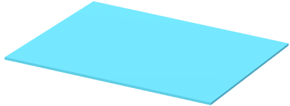 Engels karton Beto 50x70cm 270 grams azuurblauw