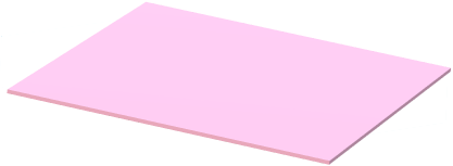 Gekleurd tekenpapier 50x70cm 120 grams roze