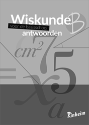 Wiskunde voor de Basisschool B antwoorden