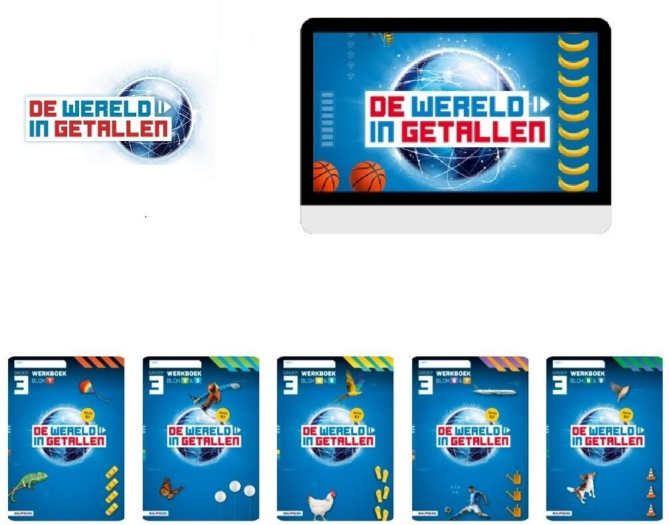 Digitaal platform De wereld in getallen 5.1 Basis Papier + digitaal oefenen groep 3