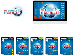 Digitaal platform De wereld in getallen 5.1 Basis Papier + digitaal oefenen groep 4