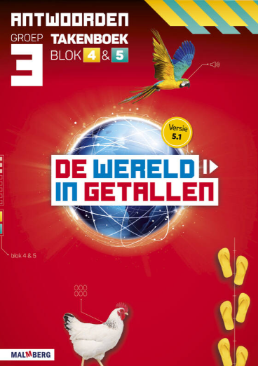 De wereld in getallen 5.1 groep 3 antwoordenboek taken blok 4 en 5