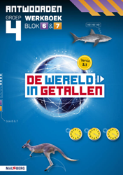 De wereld in getallen 5.1 groep 4 antwoordenboek werkboek blok 6 en 7