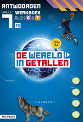 De wereld in getallen 5.1 groep 7 antwoordenboek werkboek blok 6 en 7 - FS
