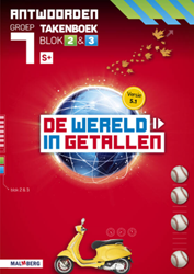 De wereld in getallen 5.1 groep 7 antwoordenboek taken blok 2 en 3 - S+