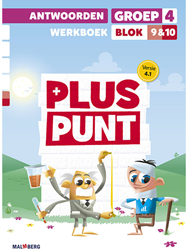 Pluspunt 4.1 groep 4 antwoordenboek werkboek blok 9 en 10