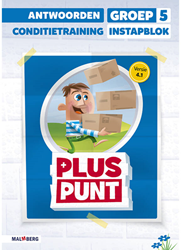 Pluspunt 4.1 groep 5 antwoordenboek conditietrainer instapblok