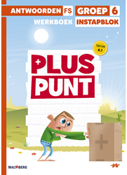 Pluspunt 4.1 groep 6 antwoordenboek werkboek instapblok - FS