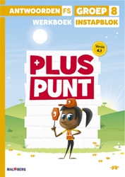 Pluspunt 4.1 groep 8 antwoordenboek werkboek instapblok - FS