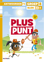 Pluspunt 4.1 groep 8 antwoordenboek werkboek blok 5 en 6 - FS
