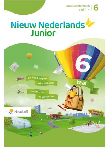 Nieuw Nederlands Junior Taal antwoordenboek groep 6 blok 1-4