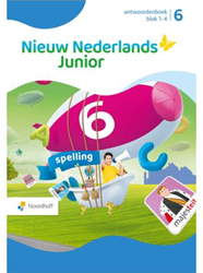 Nieuw Nederlands Junior Spelling antwoordenboek groep 6 blok 1-4
