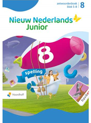 Nieuw Nederlands Junior Spelling antwoordenboek groep 8 blok 5-8
