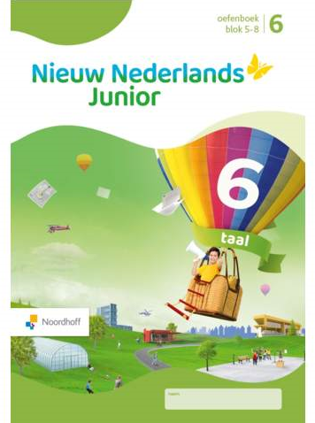 Nieuw Nederlands Junior Taal oefenboek groep 6 blok 5-8
