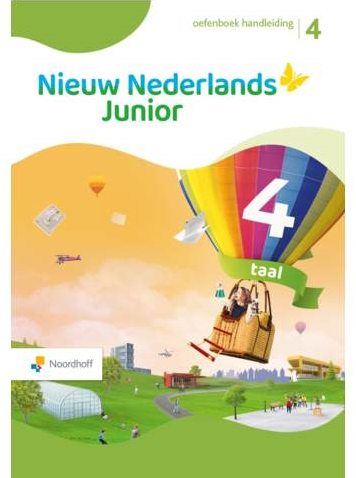 Nieuw Nederlands Junior Taal oefenboek handleiding groep 4