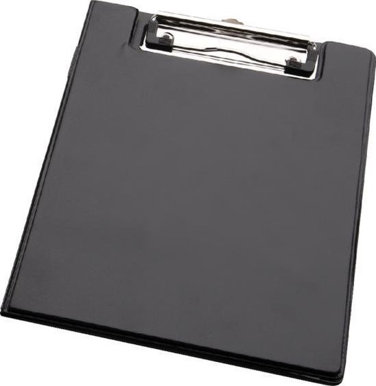 Klembordmap LPC 60315 A5 karton draadklem 10cm zwart OP=OP