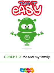 Take it easy Woordkaarten groep 1-2 - Me and my family