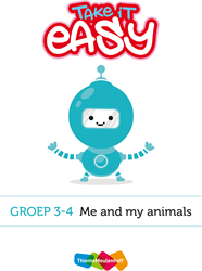 Take it easy Woordkaarten Groep 3-4 - Me and my animals