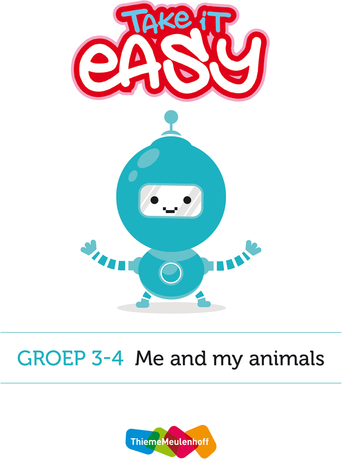Take it easy Woordkaarten Groep 3-4 - Me and my animals