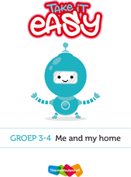 Take it easy Woordkaarten Groep 3-4 - Me and my home