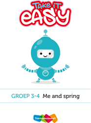 Take it easy Woordkaarten Groep 3-4 - Me and spring