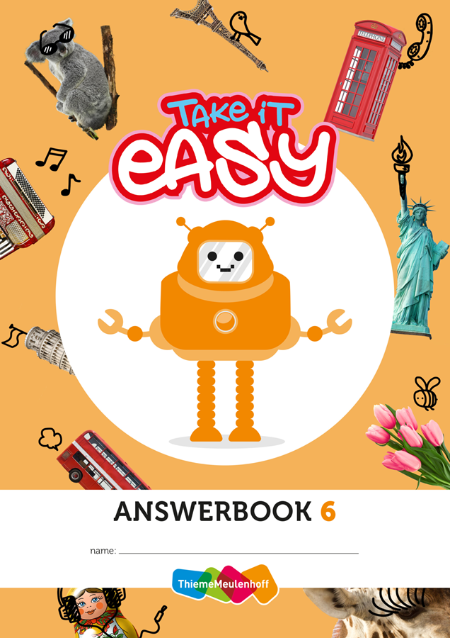 Take it easy antwoordenboek groep 6