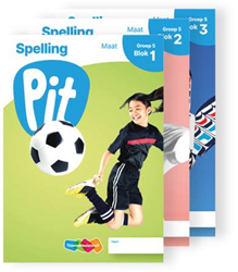 Pit Spelling leerwerkschrift maat groep 5 - blok 1 t/m 3