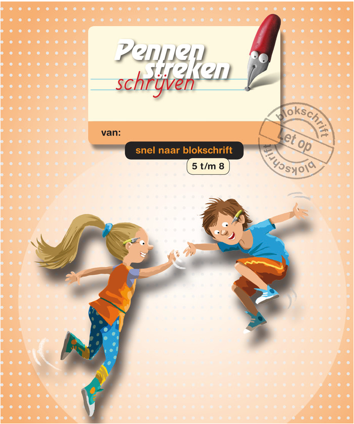 Pennenstreken 2 snel naar blokschrift