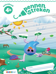 Pennenstreken 3 groep 4 oefenboek verbonden schrift 4B
