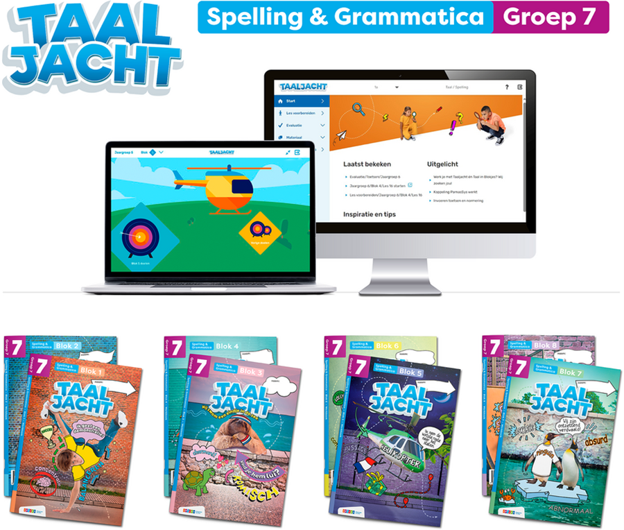 Groep 7 Digitaal platform Taaljacht Spelling en grammatica groep 7 | Alles voor ...