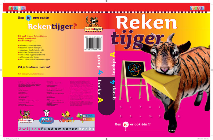 Rekentijger groep 4 werkboek A | Alles voor kantoor & school