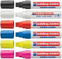 Krijtstift edding 4090 window schuin 4-15mm wit-2