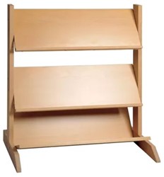 Boekenrek beuken 83x40x99,5cm