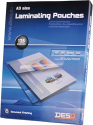 Lamineerhoes Desq A3 125 micron 100 stuks