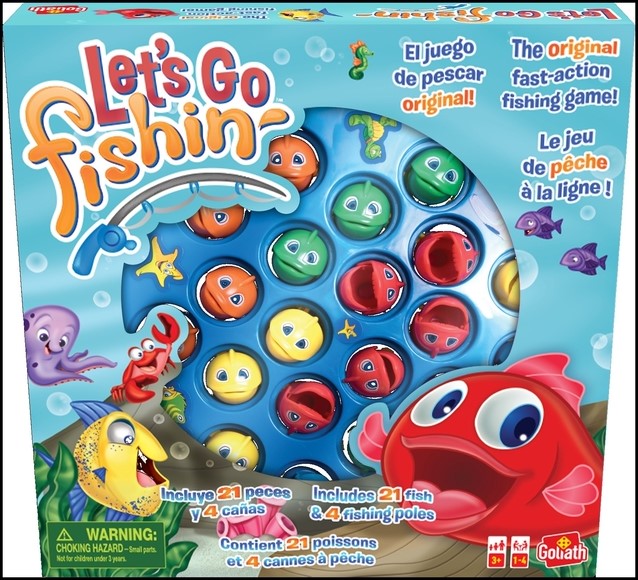 Spel Let's Go Fishing
