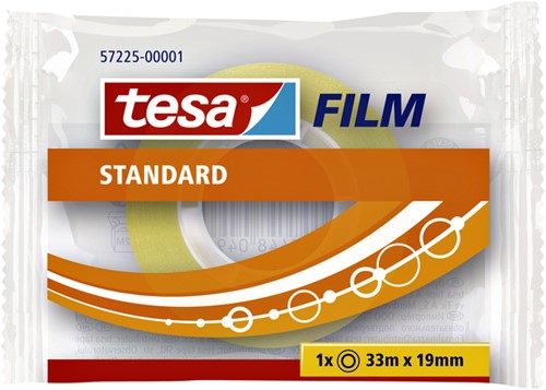 Plakband Tesa film standaard 19mmx33m