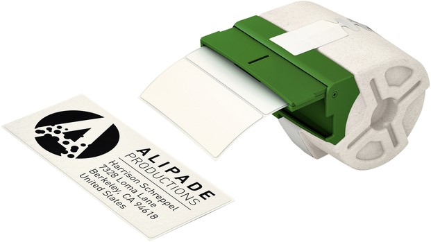 Etiket Leitz icon labelprint papier 36mmx88mm wit 600 stuks
