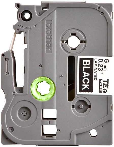 Labeltape Brother P-touch TZe-315 standaard 6mm wit op zwart-2