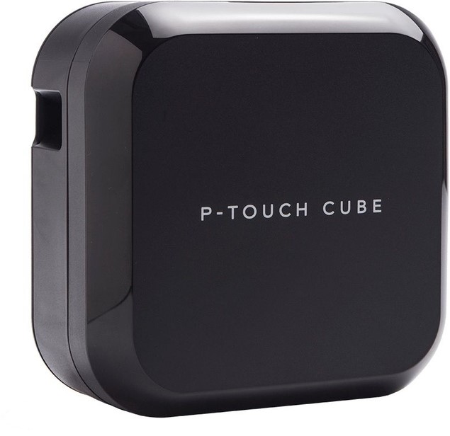 Labelprinter Brother P-touch Cube Plus TZe PT-P710BT desktop 24mm zwart
