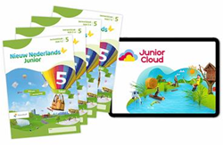 Digitaal platform Nieuw Nederlands Junior Taal groep 5 lwb en Junior Cloud