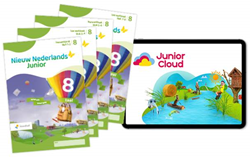 Digitaal platform Nieuw Nederlands Junior Taal groep 8 lwb en Junior Cloud