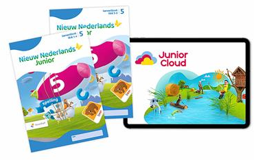 Digitaal platform Nieuw Nederlands Junior Spelling groep 5 lwb en Junior Cloud
