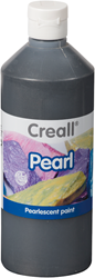 Parelmoerverf 500 ml, zwart
