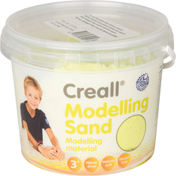Modelleerzand Creall Play it! geel, 750 g