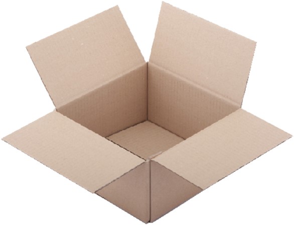 Amerikaanse vouwdoos IEZZY 305x220x250mm B-golf bruin