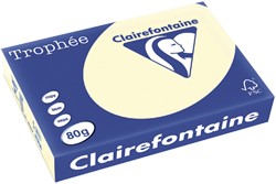 Kopieerpapier Trophee A4 80gr 1871 creme 500vel