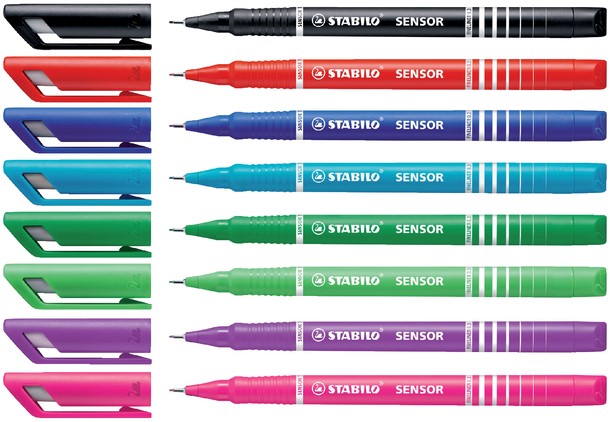Fineliner STABILO Sensor 189/43 fijn lichtgroen-2