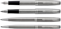 Balpen Parker Sonnet stainless steel CT medium-3