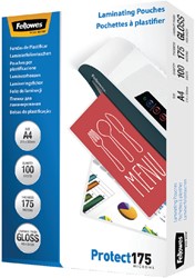 Lamineerhoes Fellowes A4 2x175micron glans 100 stuks